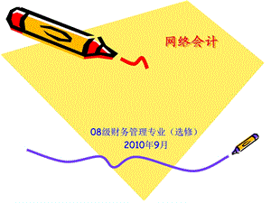 《网络会计概述》PPT课件.ppt