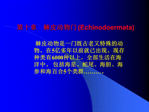 《无脊椎动物学》PPT课件.ppt