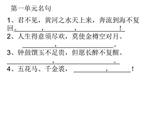 《唐诗宋词名句》PPT课件.ppt