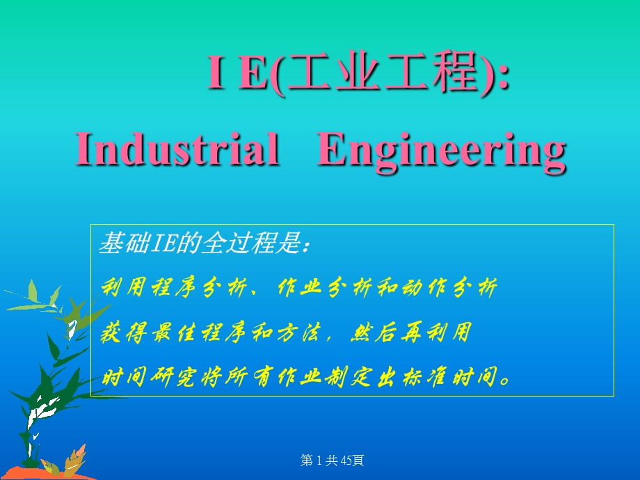 《IE工业工程》PPT课件.ppt_第1页