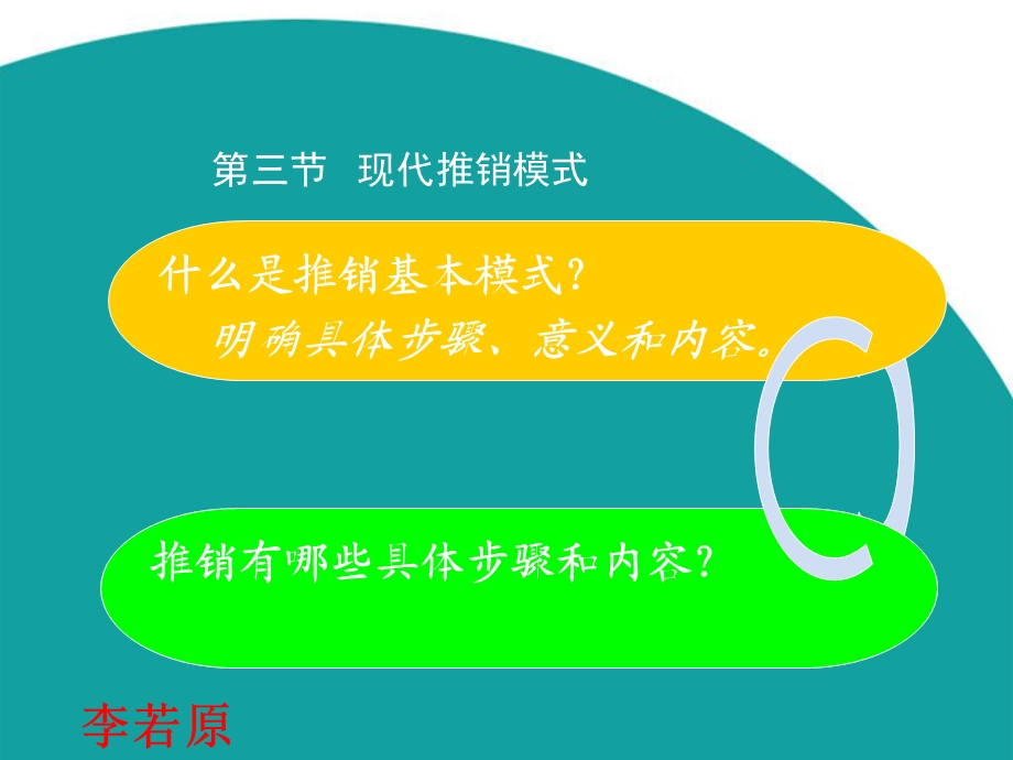 《现代推销模式》PPT课件.ppt_第1页