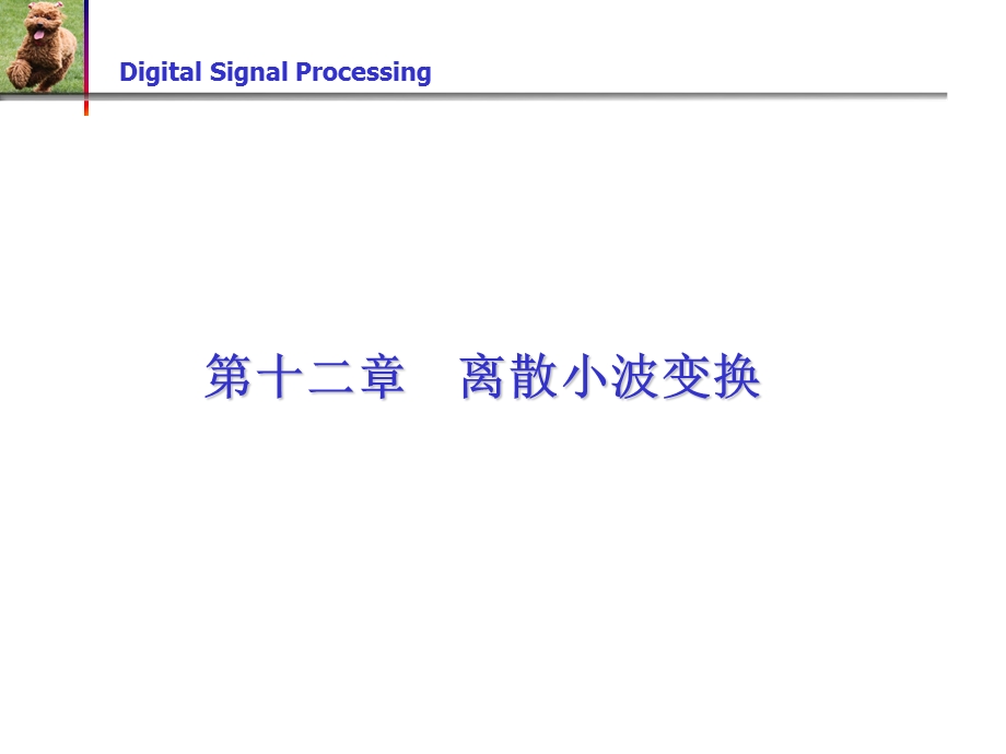 《离散小波变换》PPT课件.ppt_第1页