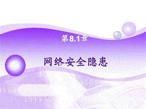 《网络安全隐患》PPT课件.ppt