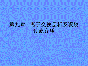 《离子交换层析》PPT课件.ppt