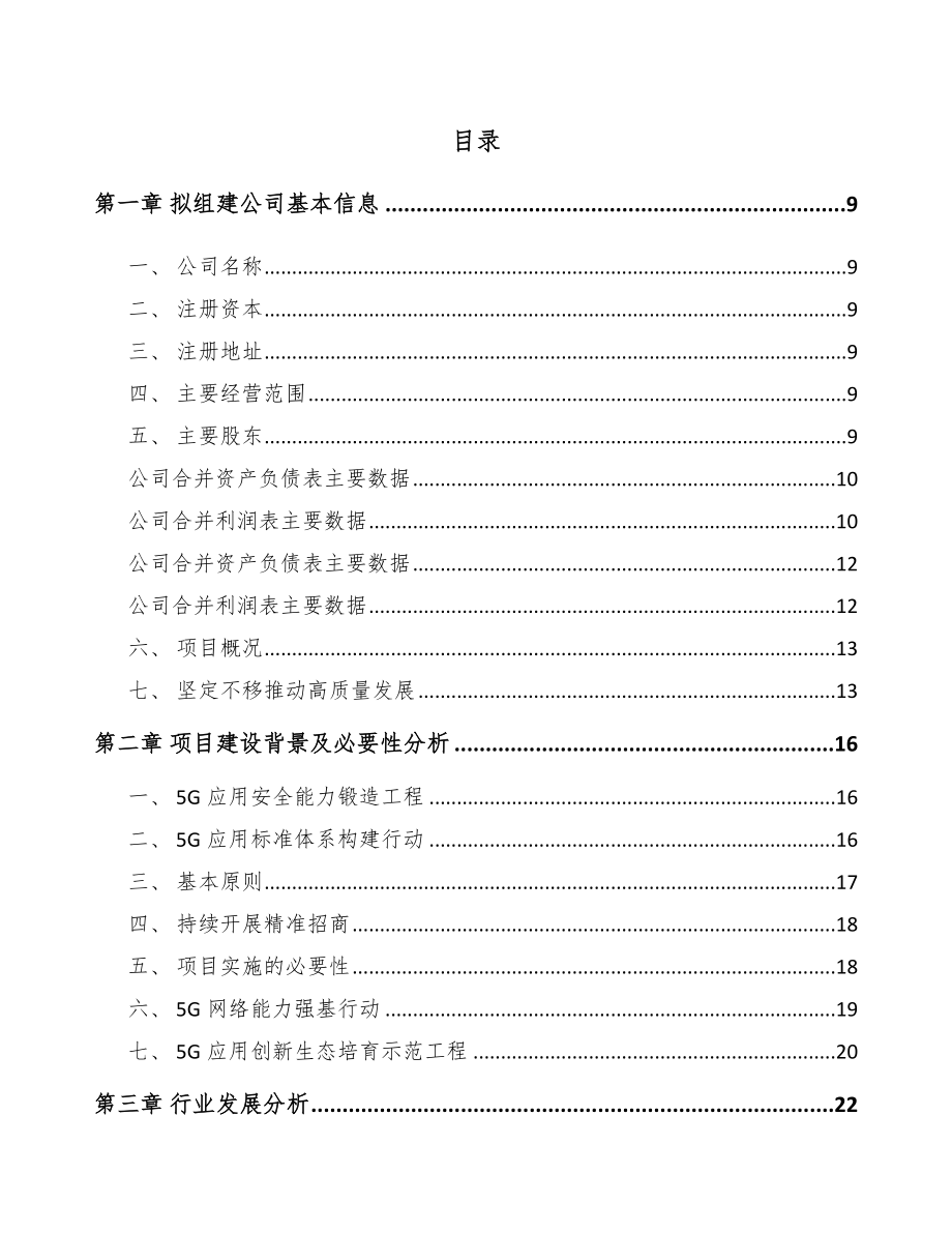 北海关于成立5G+智能采矿公司可行性研究报告.docx_第2页