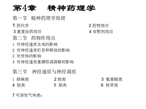 《精神药理学》PPT课件.ppt