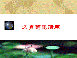 《文言词类活用》PPT课件.ppt