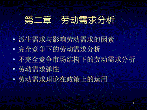 《劳动需求分析》PPT课件.ppt