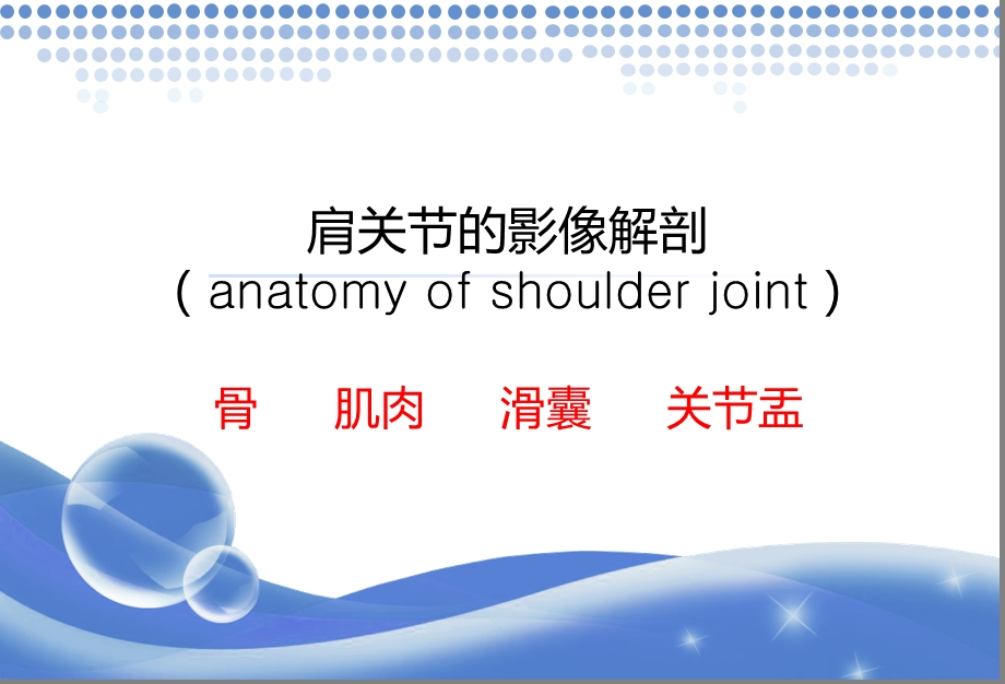 《肩关节解剖》PPT课件.ppt_第1页