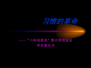 《味地黄丸营销策划》PPT课件.ppt