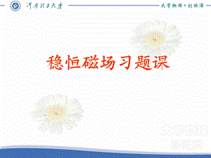 《稳恒磁场习题》PPT课件.ppt