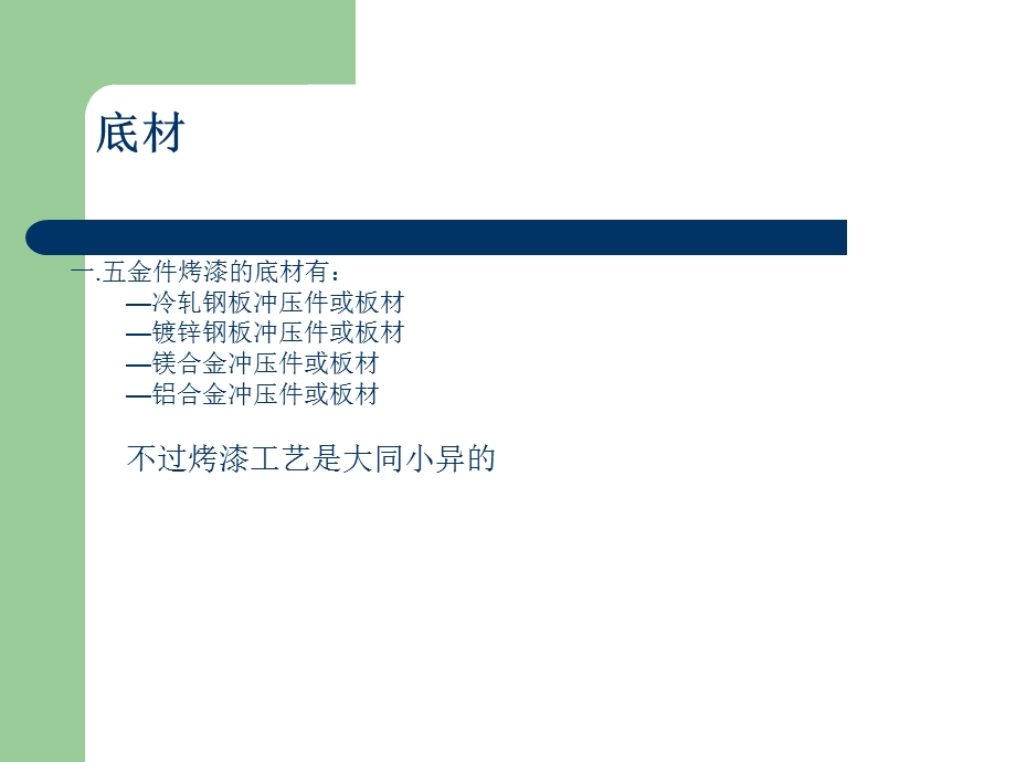 《烤漆工艺流程》PPT课件.ppt_第1页