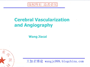 《脑血管及影像》PPT课件.ppt