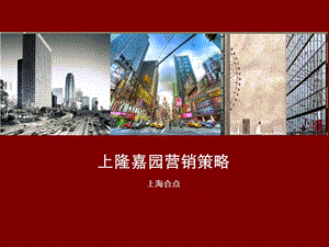 2014上隆嘉园营销报告.ppt