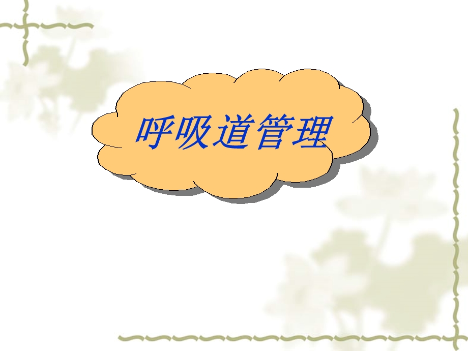 《呼吸道管理》PPT课件.ppt_第1页