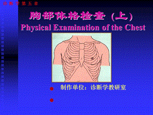 《胸部检查临专》PPT课件.ppt