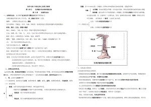 北师大版八年级生物上册知识点集锦终极版汇编.doc