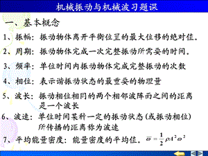 《机械振动与波》PPT课件.ppt