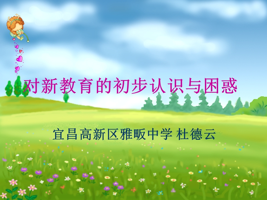 宜昌高新区雅畈中学杜德云.ppt_第1页