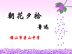 《朝花夕拾导读》PPT课件.ppt