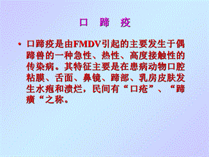 《口蹄疫动物传染病》PPT课件.ppt