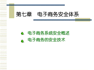 《电子商务安全体系》PPT课件.ppt