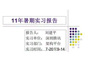 《暑期实习报告》PPT课件.ppt