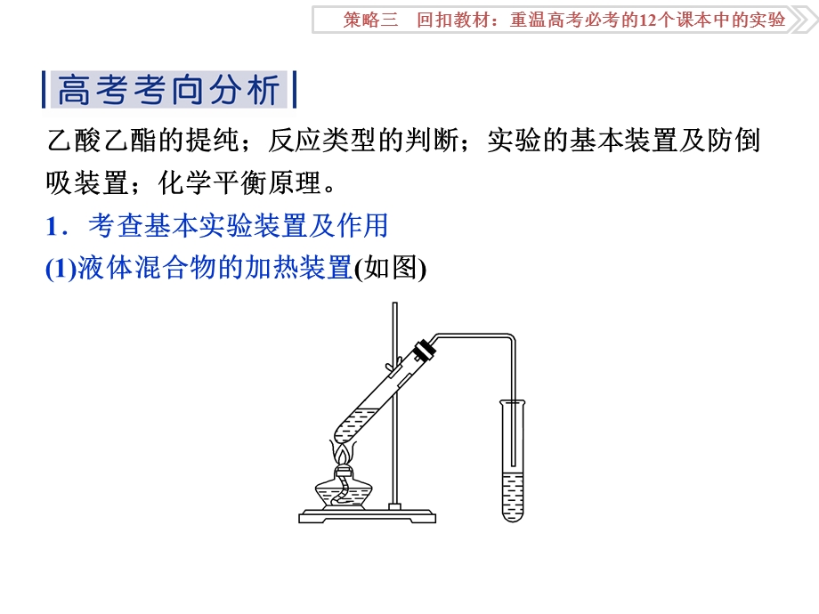 卓越学案二轮 第二部分策略三教材实验9.ppt_第3页