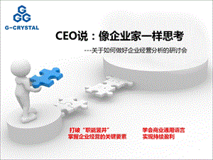 CEO说：像企业家一样思考.ppt