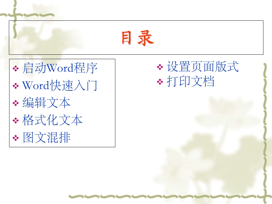 《Word教程》PPT课件.ppt_第2页