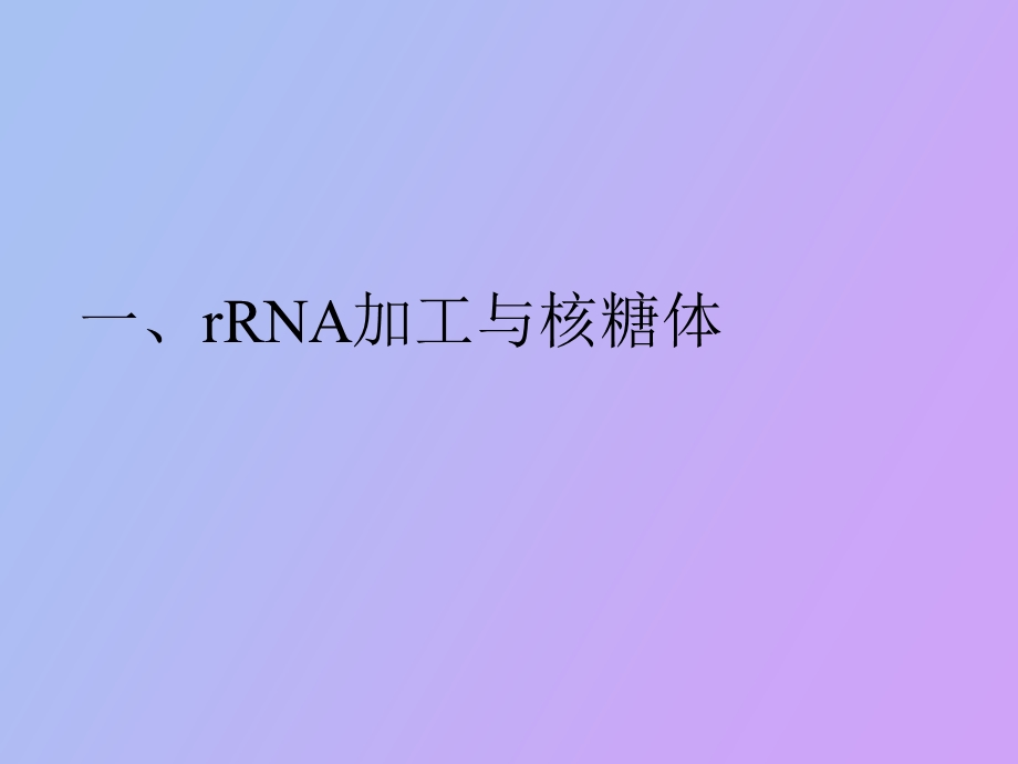 RNA加工与核糖核蛋白复合体.ppt_第2页