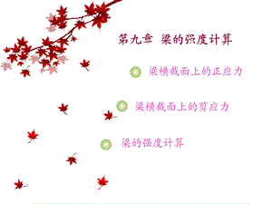 《梁的强度计算》PPT课件.ppt