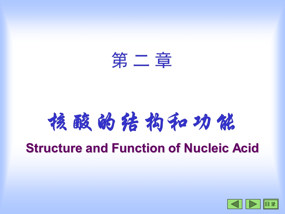 《核酸的结构和功能》PPT课件.ppt_第1页