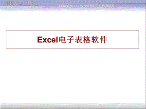 《电子表格软件》PPT课件.ppt