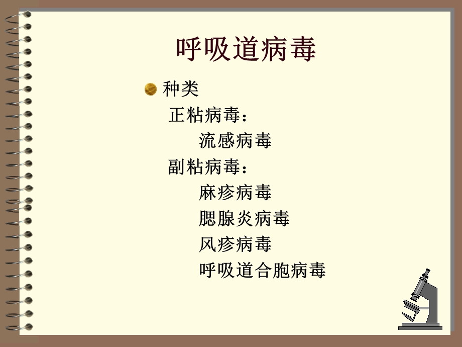 种类正粘病毒流感病毒副粘病毒麻疹病毒腮腺炎病毒课件.ppt_第1页