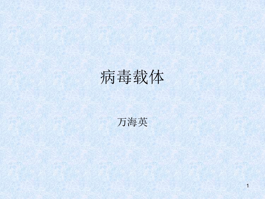 《病毒载体》PPT课件.ppt_第1页