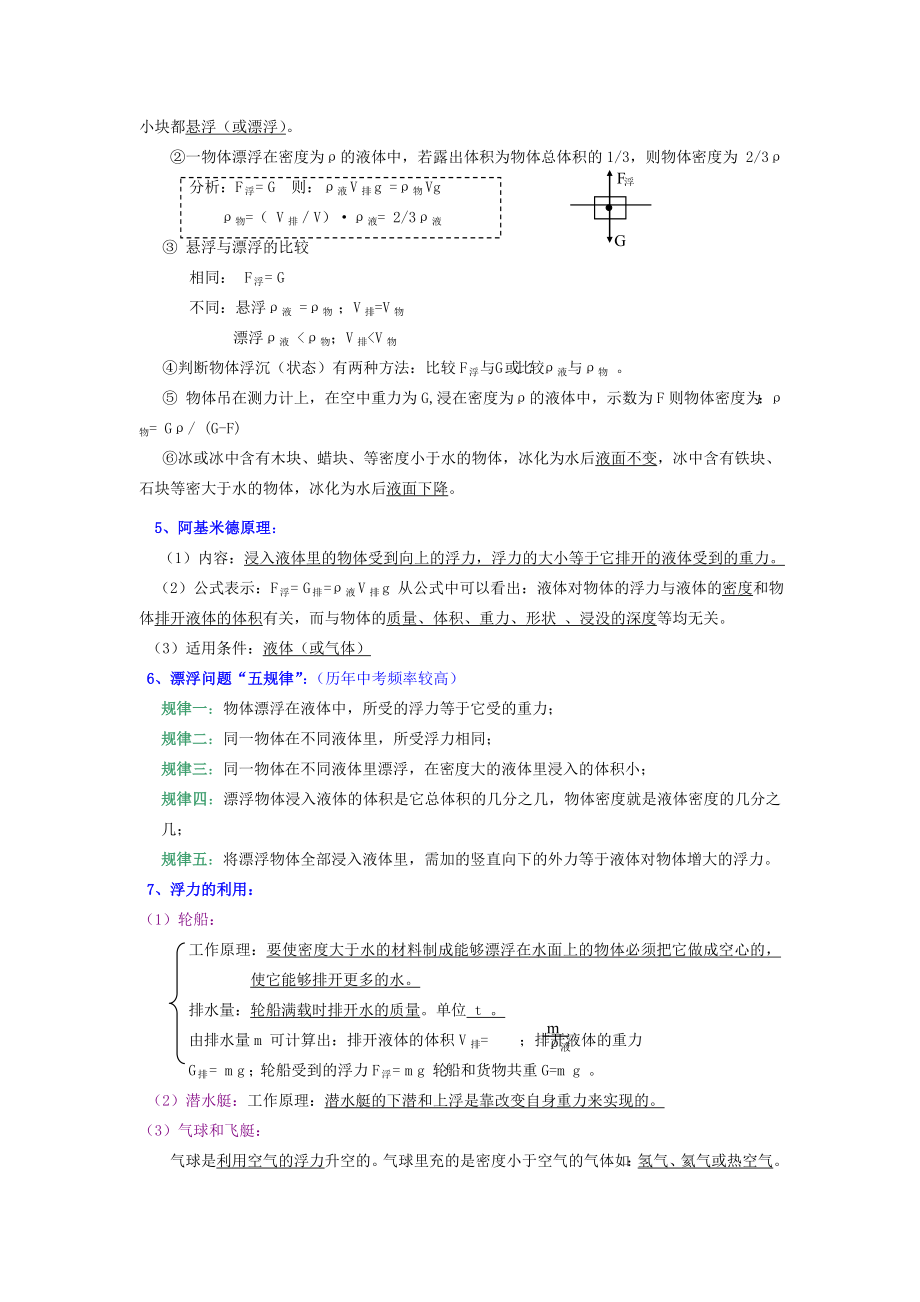 最新浮力复习教案汇编.doc_第2页