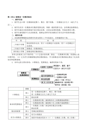 第二章除数是一位数的除法教案[精选文档].doc