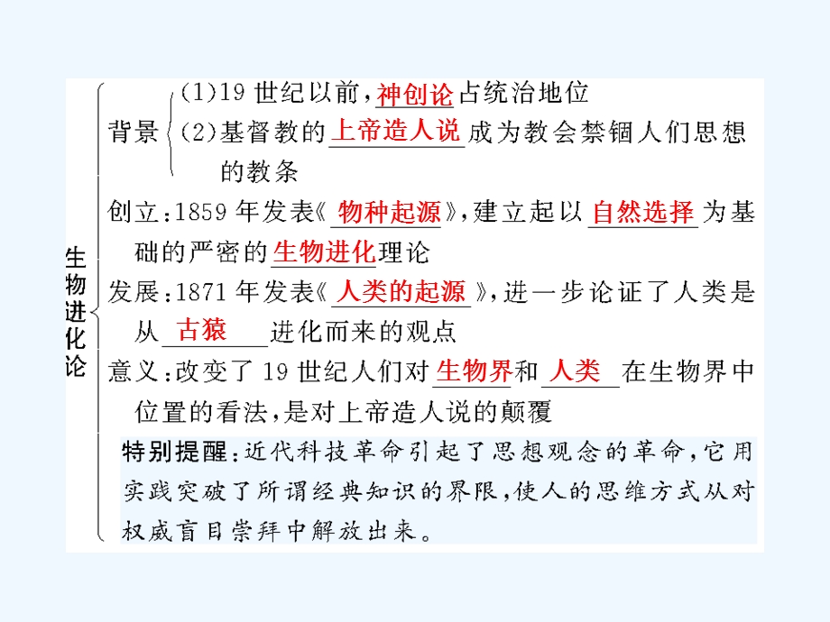 【创新设计】2011年高三历史一轮复习 第3课时　近代科学技术革命课件 岳麓版必修3.ppt_第2页