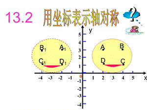 13.2用坐标表示轴对称[精选文档].ppt