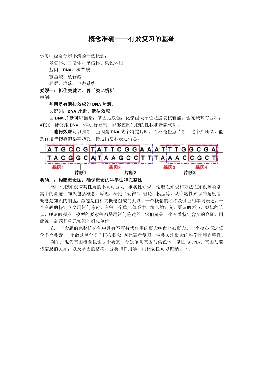 概念准确MicrosoftWord文档.doc_第1页