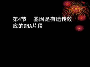 3.4基因是有遗传效应的DNA片段课件5[精选文档].ppt