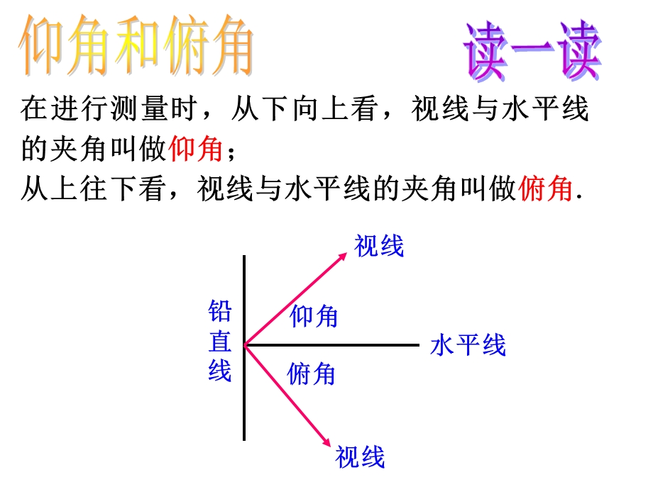 28.2解直角三角形2(仰角、俯角[[精选文档].ppt_第3页