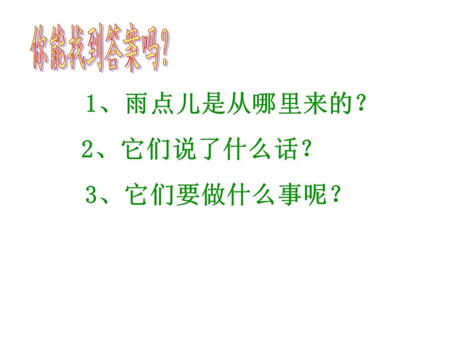 《雨点儿》教学课件 (7).ppt_第3页