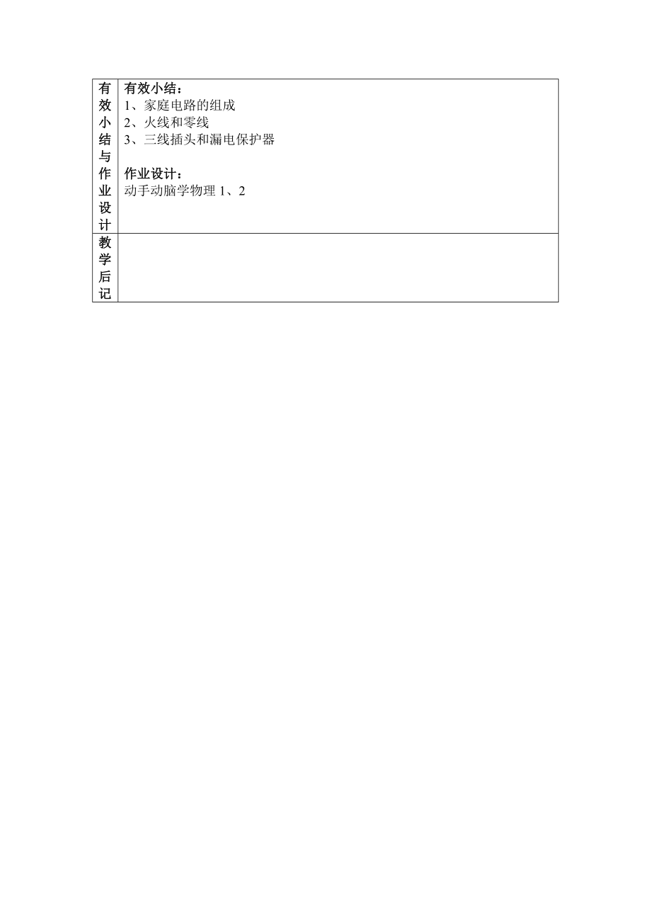 19.1家庭电路vv有效教学设计[精选文档].doc_第3页