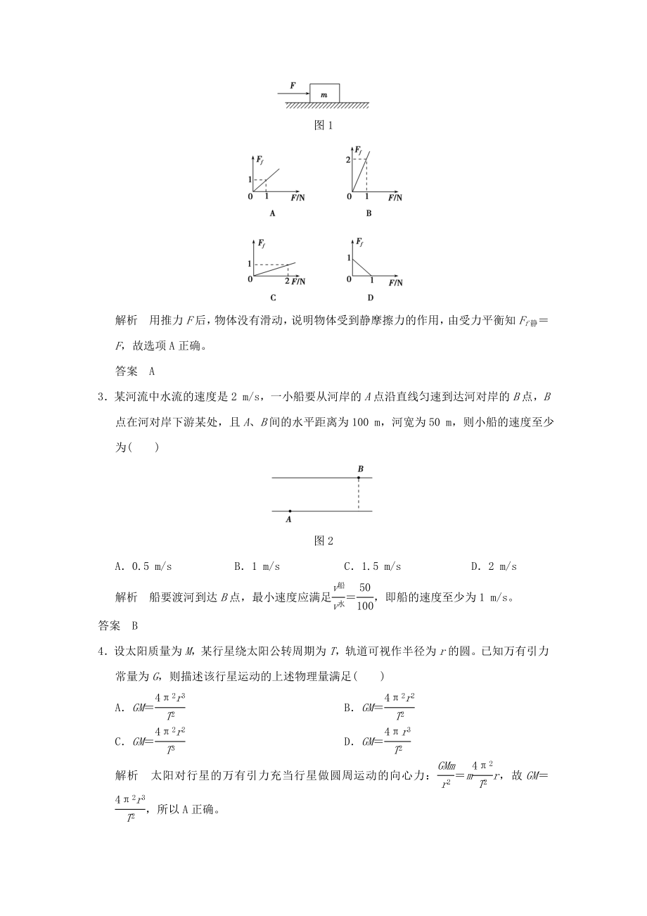 高考物理二轮复习 选择题45分练51..doc_第2页