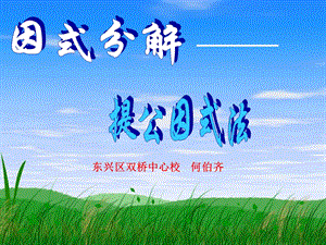 15.4.1提取公因式法因式分解[精选文档].ppt