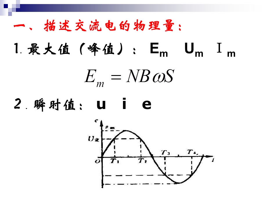 【物理】52《描述交变电流的物理量》精品课件（新人教版选修3-2）.ppt_第2页