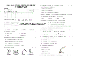 最新九年级化学试题汇编.doc