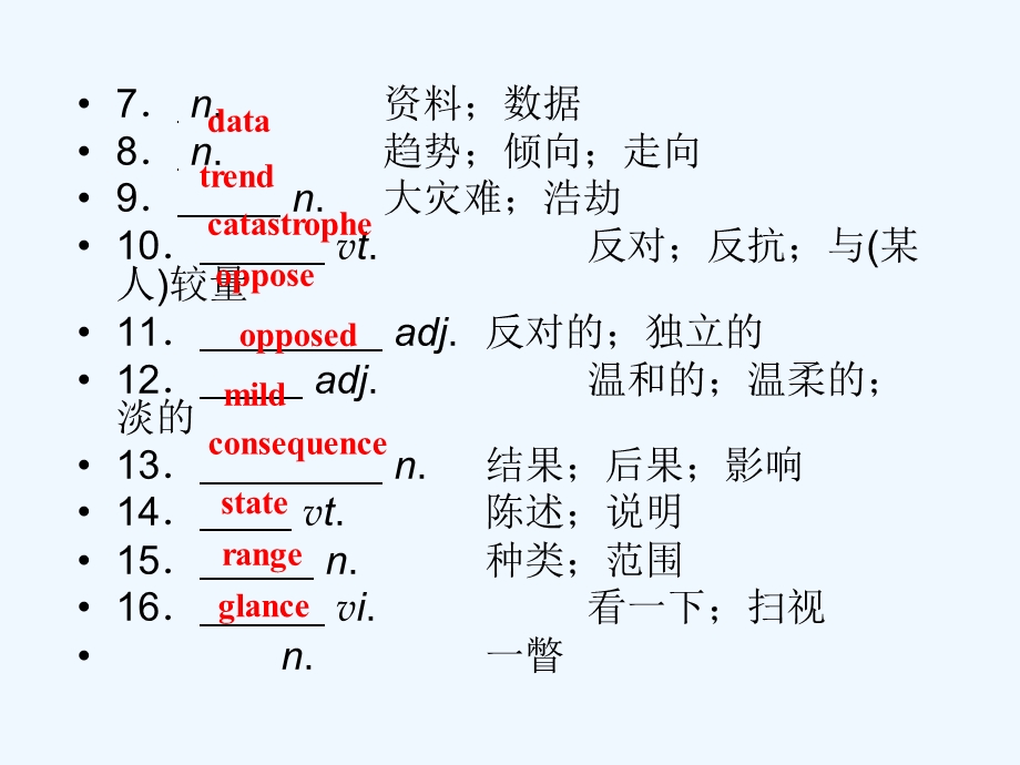 【河南专版】《金版新学案》2011高三英语一轮课件 新人教版选修6-4.ppt_第3页